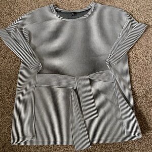 Express tie-waist blouse